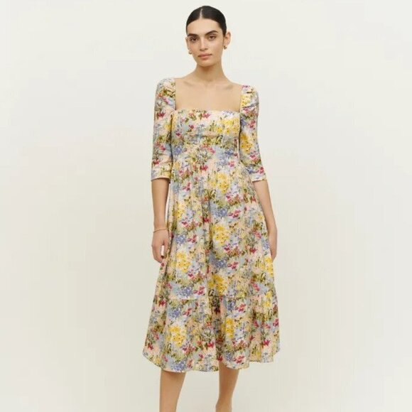 Reformation Cyprus Dress in Countryside size 10 NWT - Picture 1 of 14